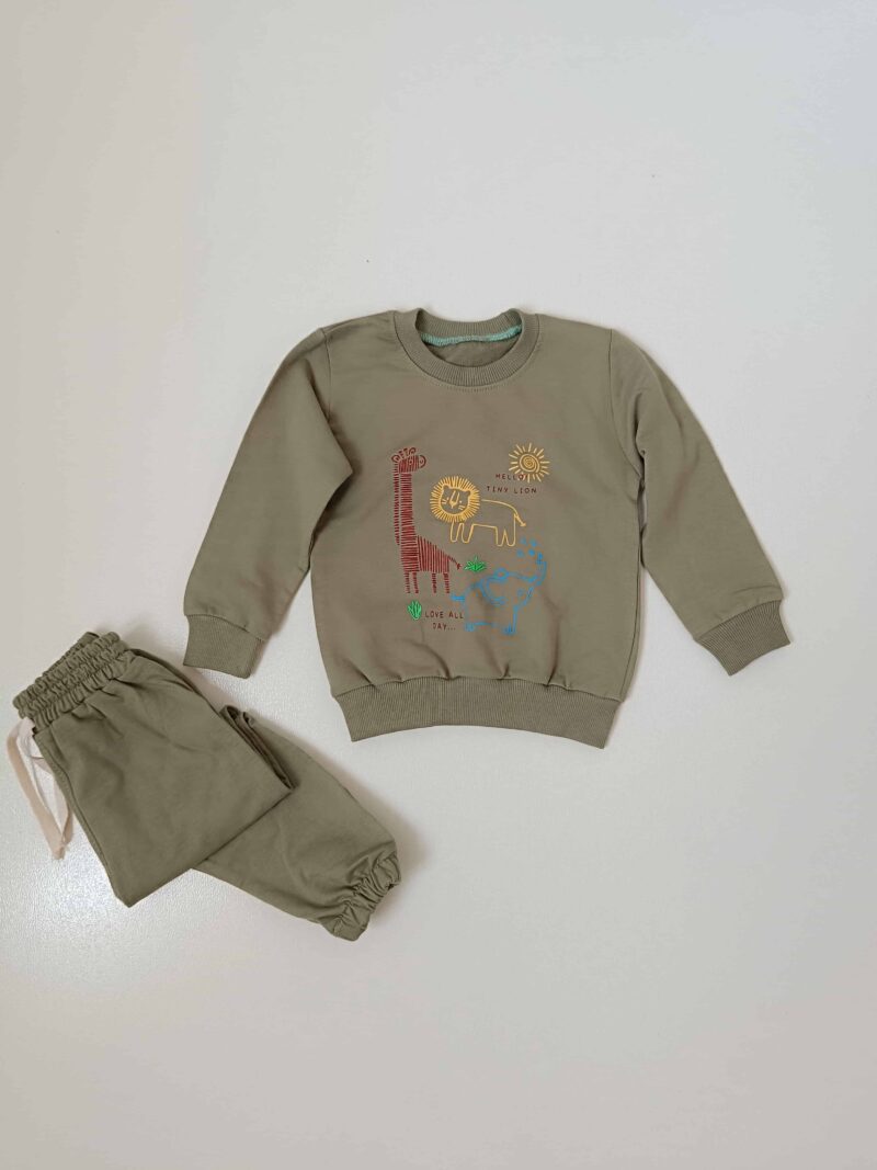 ست بلوز شلوار پاییزه مدل حیوانات