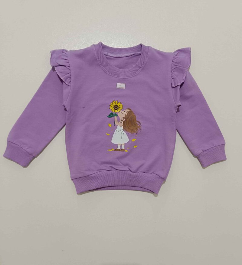 بلوز دخترانه مدل آفتابگردان - تصویر 3