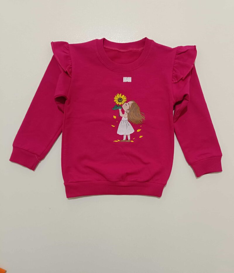 بلوز دخترانه مدل آفتابگردان