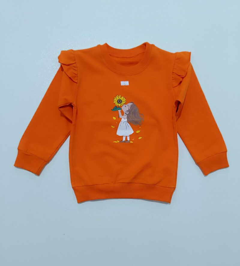 بلوز دخترانه مدل آفتابگردان - تصویر 4