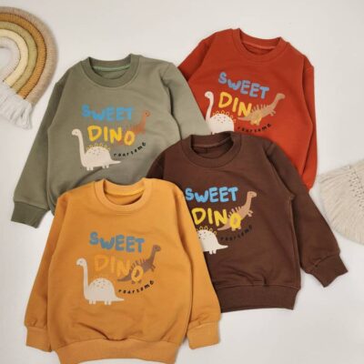 بلوز پسرانه طرح دایناسور