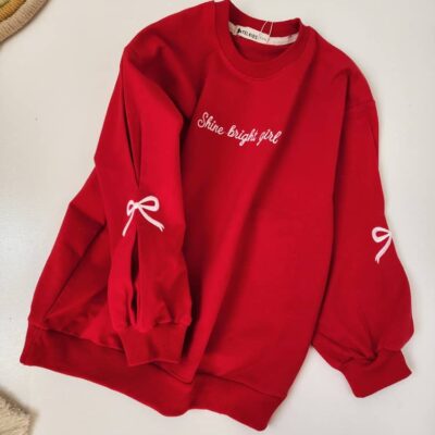 بلوز آستین پاپیون دخترانه